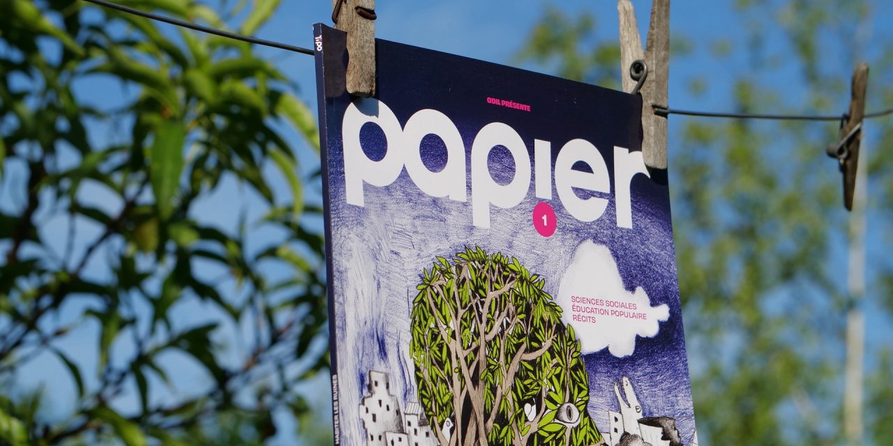 PAPIER BITTE – Odil lance son magazine in real life